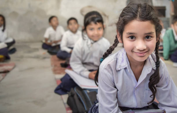 Girls in classroom - future beneficiaries of our programs